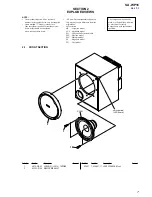 Preview for 7 page of Sony SA-WP16 Service Manual