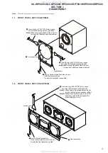 Предварительный просмотр 3 страницы Sony SA-WP5000 Service Manual