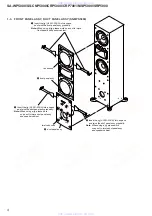 Предварительный просмотр 4 страницы Sony SA-WP5000 Service Manual