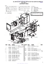 Предварительный просмотр 9 страницы Sony SA-WP5000 Service Manual