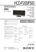 Предварительный просмотр 55 страницы Sony SA-WSF200 Service Manual