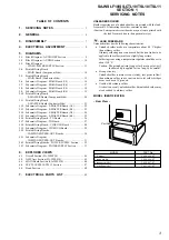 Preview for 3 page of Sony SA-WSLF10 Service Manual