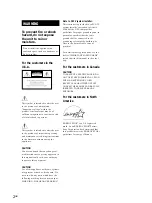 Preview for 2 page of Sony SA-WX90 Operating Instructions Manual