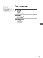 Preview for 3 page of Sony SA-WX90 Operating Instructions Manual