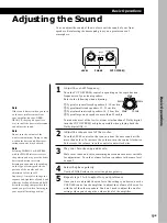 Preview for 9 page of Sony SA-WX90 Operating Instructions Manual