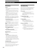 Preview for 10 page of Sony SA-WX90 Operating Instructions Manual