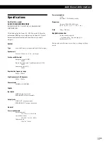 Preview for 11 page of Sony SA-WX90 Operating Instructions Manual