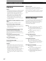 Preview for 20 page of Sony SA-WX90 Operating Instructions Manual