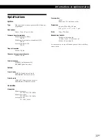 Preview for 21 page of Sony SA-WX90 Operating Instructions Manual