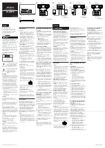 Preview for 1 page of Sony SA-WX900 Instruction & Operation Manual