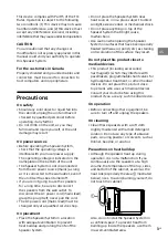 Предварительный просмотр 3 страницы Sony SA-Z1 Operating Instructions Manual