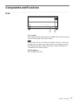 Preview for 10 page of Sony SAITe1300-F Operating Instructions Manual