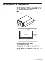 Предварительный просмотр 25 страницы Sony SAITe1300-F Operating Instructions Manual