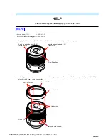 Preview for 12 page of Sony SAL-135F18Z - 135mm f/1.8 Carl Zeiss Sonnar T Telephoto Lens Service Manual