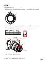 Preview for 31 page of Sony SAL-135F18Z - 135mm f/1.8 Carl Zeiss Sonnar T Telephoto Lens Service Manual