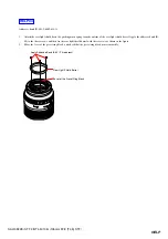 Предварительный просмотр 15 страницы Sony SAL-135F28 - 135mm f/2.8 STF Telephoto Lens Service Manual