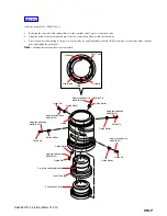 Предварительный просмотр 23 страницы Sony SAL-35F14G - 35mm f/1.4 Aspherical G Series Standard Zoom Lens Service Manual