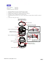 Предварительный просмотр 25 страницы Sony SAL-35F14G - 35mm f/1.4 Aspherical G Series Standard Zoom Lens Service Manual