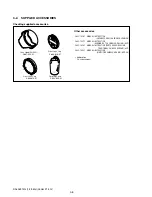 Предварительный просмотр 39 страницы Sony SAL-35F14G - 35mm f/1.4 Aspherical G Series Standard Zoom Lens Service Manual