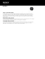 Sony SAL-35F18 Specification Sheet preview