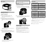 Предварительный просмотр 2 страницы Sony SAL14TC - 1.4x Teleconverter Lens Operating Instructions