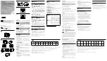 Sony SAL16105 - Zoom Lens - 16 mm Operating Instructions preview