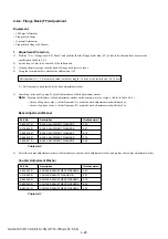 Предварительный просмотр 70 страницы Sony SAL16105 - Zoom Lens - 16 mm Service Manual