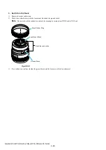 Предварительный просмотр 85 страницы Sony SAL16105 - Zoom Lens - 16 mm Service Manual