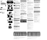 Sony SAL1635Z - 16-35mm f/2.8 ZA Lens Operating Instructions preview