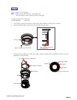 Предварительный просмотр 14 страницы Sony SAL20F28 - Wide-angle Lens - 20 mm Service Manual