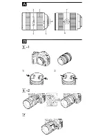 Предварительный просмотр 2 страницы Sony SAL2470Z Operating Instructions Manual