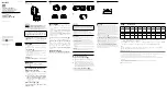 Preview for 1 page of Sony SAL30M28 - 30mm f/2.8 Lens Operating Instructions