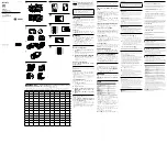 Preview for 1 page of Sony SAL70200G - 70-200mm f/2.8 SSM Lens Instruction & Operation Manual