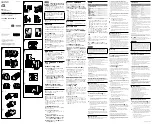 Предварительный просмотр 1 страницы Sony SAL70400G2 Instruction & Operation Manual