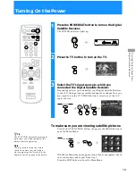 Предварительный просмотр 19 страницы Sony SAT-A50 - Digital Satellite System Operating Instructions Manual