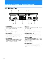 Предварительный просмотр 70 страницы Sony SAT-A50 - Digital Satellite System Operating Instructions Manual