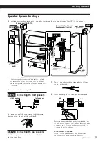 Preview for 5 page of Sony SAVA-27 Operating Instructions Manual