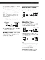 Предварительный просмотр 7 страницы Sony SAVA-27 Operating Instructions Manual