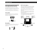 Preview for 8 page of Sony SAVA-27 Operating Instructions Manual