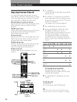 Preview for 10 page of Sony SAVA-27 Operating Instructions Manual