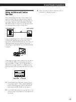 Preview for 13 page of Sony SAVA-27 Operating Instructions Manual