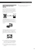 Предварительный просмотр 13 страницы Sony SAVA-27 Operating Instructions Manual