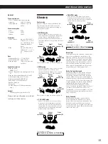 Preview for 15 page of Sony SAVA-27 Operating Instructions Manual