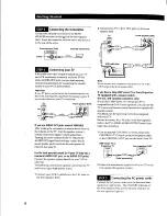 Preview for 6 page of Sony SAVA-59 Operating Instructions Manual