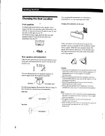 Preview for 8 page of Sony SAVA-59 Operating Instructions Manual