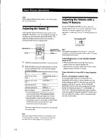 Preview for 12 page of Sony SAVA-59 Operating Instructions Manual