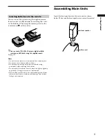 Preview for 9 page of Sony SAVA-D900 Operating Instructions Manual