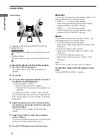 Preview for 18 page of Sony SAVA-D900 Operating Instructions Manual