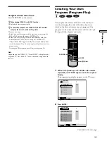 Preview for 31 page of Sony SAVA-D900 Operating Instructions Manual