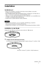 Preview for 83 page of Sony SCA-M30 Operating Instructions Manual